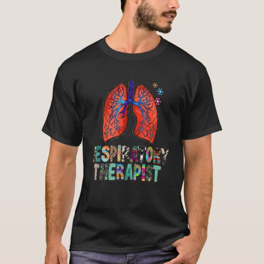 Respiratorische Therapie RT Therapeutin RT Care We T-Shirt (Vorderseite)