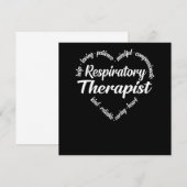 Respiratorischer Therapeut  Einladung (Vorne/Hinten)