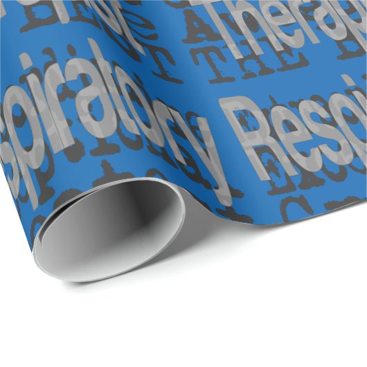 Respiratorischer Therapeut Geschenkpapier (Rolleneckpunkt)
