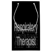 Respiratorischer Therapeut Kleine Geschenktüte (Rückseite)