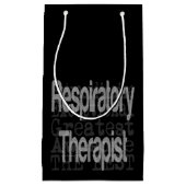 Respiratorischer Therapeut Kleine Geschenktüte (Vorderseite)