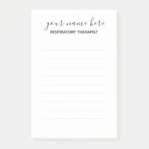 Respiratorischer Therapeut Post it Notes - Large Post-it Klebezettel