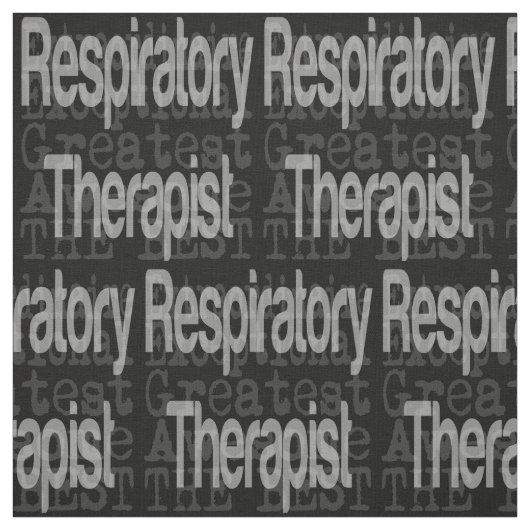 Respiratorischer Therapeut Stoff (Muster)