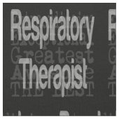 Respiratorischer Therapeut Stoff (Nahaufnahme)