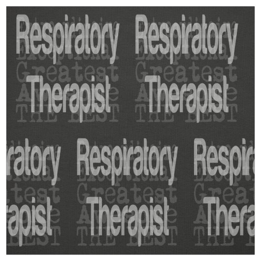 Respiratorischer Therapeut Stoff (Muster)