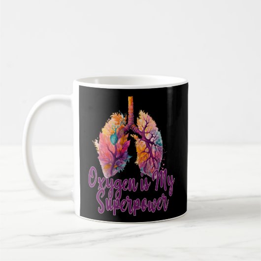 Respiratorischer Therapeut Thearpy Oxygen Abschlus Kaffeetasse (Links)