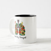 RESPIRATORTHERAPIE ZWEIFARBIGE TASSE (Vorderseite Links)