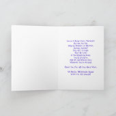 Respiratory Care Week Dankeschön-Karte Dankeskarte (Innenseite)