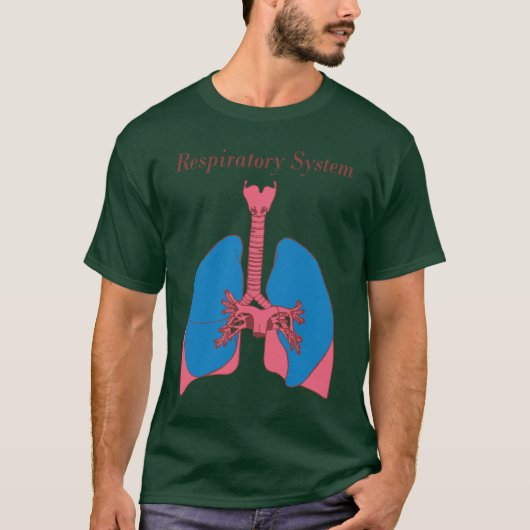 Respiratory system T-Shirt (Vorderseite)