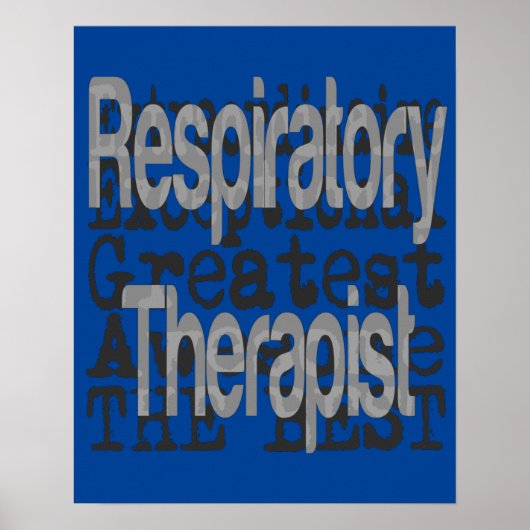 Respiratory Therapist Extraordinaire Poster (Vorne)