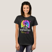 Respiratory Therapy RT Therapist Student Tie Dye C T-Shirt (Vorne ganz)