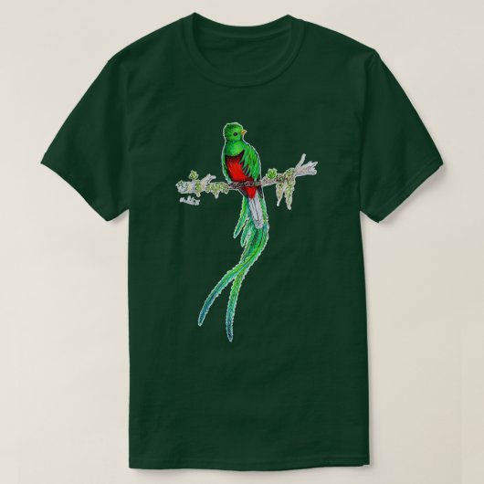 Resplendant Quetzal T-Shirt (Design vorne)
