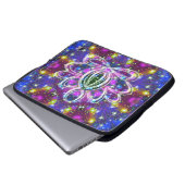 Resplendent Zen Lotus Laptopschutzhülle (Vorne Knopf)