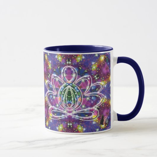 Resplendent Zen Lotus Tasse (Rechts)