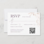 Response Card RSVP Karte (Vorderseite)