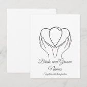 Response Card RSVP Karte (Vorne/Hinten)