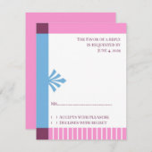 Response Card UAWG Taufe Einladung (Vorne/Hinten)