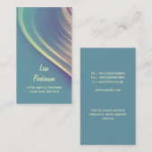 Responsive moderne elegante Visitenkarten Visitenkarte (Vorne/Hinten)