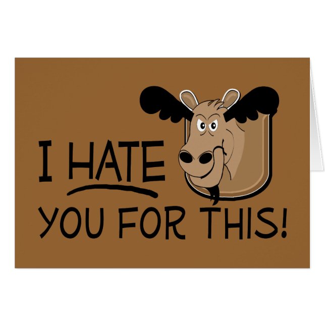 Ressentiment Elch (Vorderseite (Horizontal))