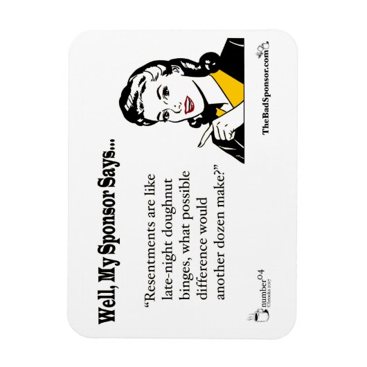 Ressentiments sind wie (PG-Version)... Magnet (Vertikal)