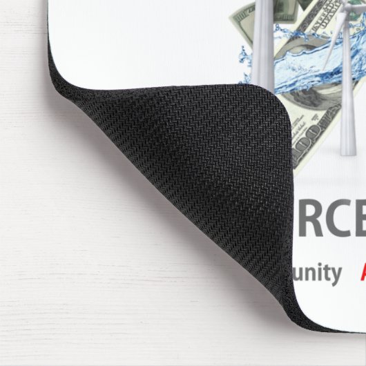 RESSOURCENynergie - Maus-Pad Mousepad (Ecke)