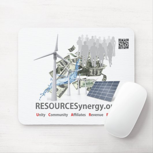 RESSOURCENynergie - Maus-Pad Mousepad (Mit Mouse)
