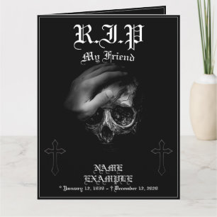 Rest in Peace my Friend Karte