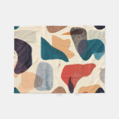 Rest Is Productive Blanket | Cozy Neutral Self-Car Fleecedecke (Vorderseite (Horizontal))