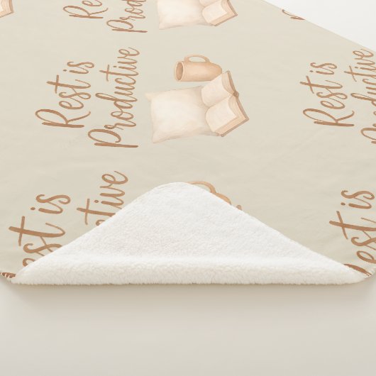 Rest is Productive Sherpadecke (3/4)