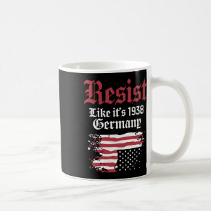 Rest like it's 1938 Deutschland USA Flag Kaffeetasse