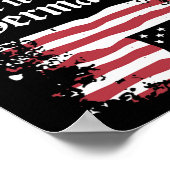 Rest like it's 1938 Deutschland USA Flag Poster (Ecke)