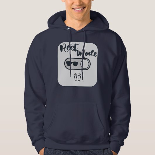 Rest Mode Activated Shirt – Relax Lifestyle Design (Vorderseite)