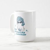 Rest, Recharge, Repeat - Selfcare and Cats Kaffeetasse (Vorderseite Links)