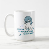 Rest, Recharge, Repeat - Selfcare and Cats Kaffeetasse (Links)