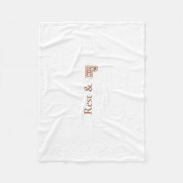 Rest & Reset Kuschelweich-Pflege-Fleece-Decke Fleecedecke