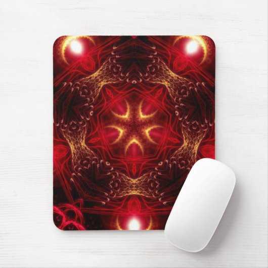 Restaro Fraktal Geometru Fraktal Art Mousepad (Mit Mouse)