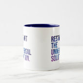 Restart the solution universal zweifarbige tasse (Mittel)