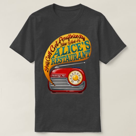 Restaurant Alices T-Shirt (Design vorne)