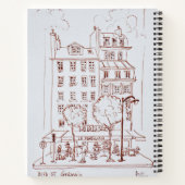 Restaurant am Boulevard | Saint-Germain, Paris Notizblock (Rückseite)