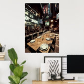Restaurant Aurea Lux | AI Art Poster (Heimbüro)