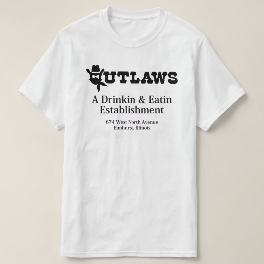 Restaurant & Bar, Elmhurst, IL T-Shirt (Design vorne)
