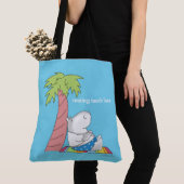 RESTAURANT BEACH FACE Belly Button Hippo Boynton Tasche (Von Nahem)