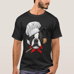 Restaurant Boston Terrier Koch Koch Koch Keks T-Shirt
