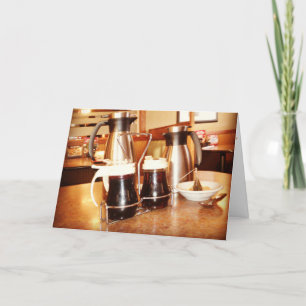 "Restaurant Breakfast Table" Karte