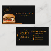Restaurant Business Card Catering und Koch Visitenkarte (Vorne/Hinten)