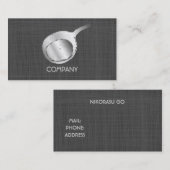 Restaurant Business Card Visitenkarte (Vorne/Hinten)