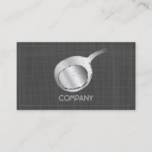 Restaurant Business Card Visitenkarte (Vorderseite)