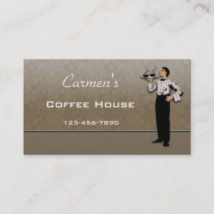 Restaurant Business Card Visitenkarte