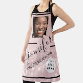 Restaurant Cakes Street Food Foto Logo Glitzer Schürze (InSitu)