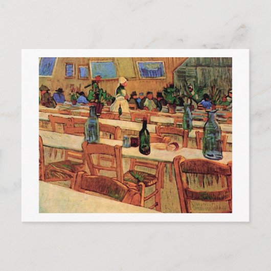 Restaurant Carrel in Arles, Van Gogh Postkarte (Vorderseite)